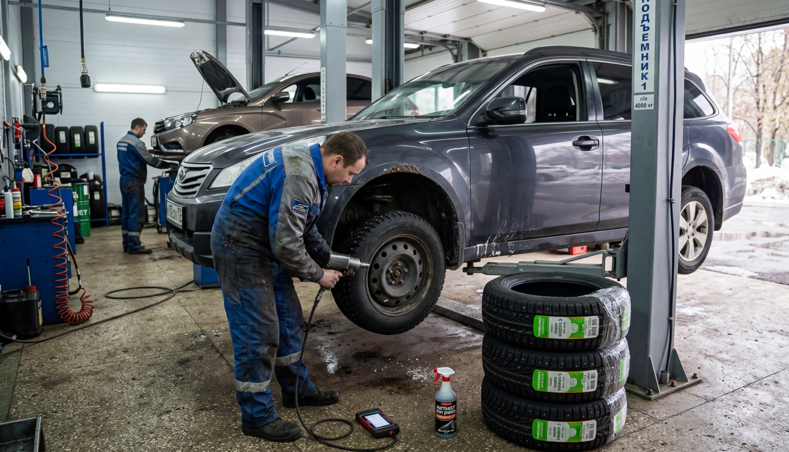 Готовим авто к весне: диагностика, шины, антикор