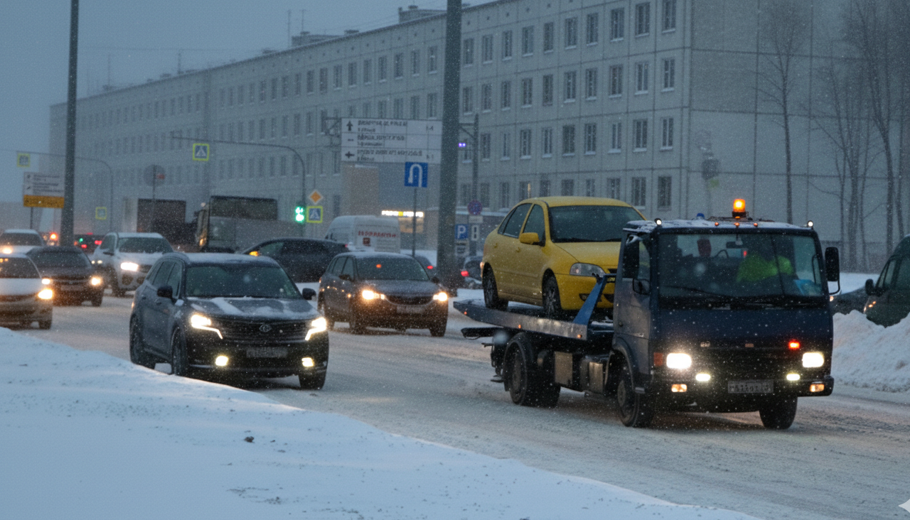 Крещенские морозы во Владимире: эвакуация при −20°C