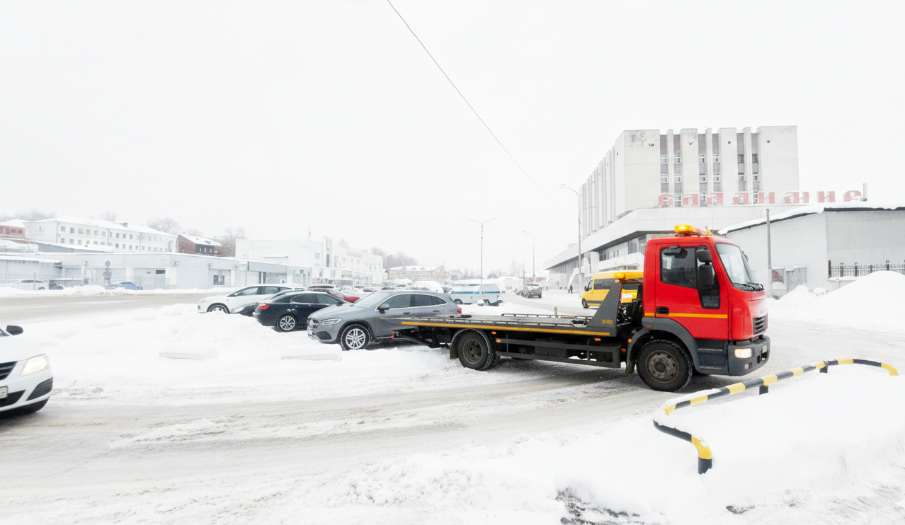 Десять правил парковки во Владимире во время снегопадов